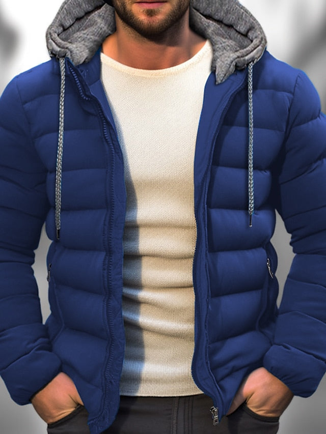 Parka Hiver Étanche pour Homme | Capuche Réglable et Fermeture Éclair