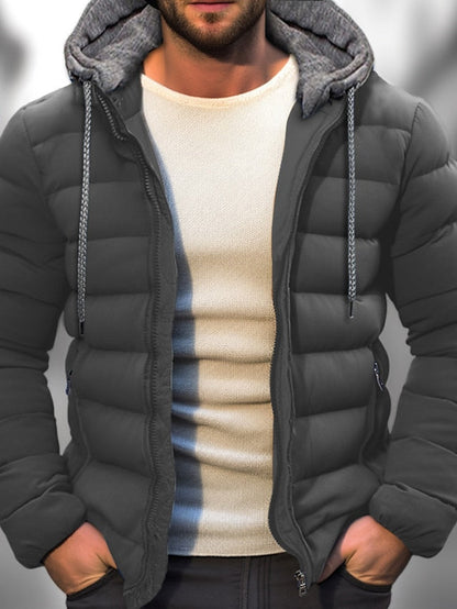 Parka Hiver Étanche pour Homme | Capuche Réglable et Fermeture Éclair