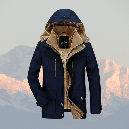 Manteau Hiver Homme | Doublure Chaude et Capuche Réglable - Foivo