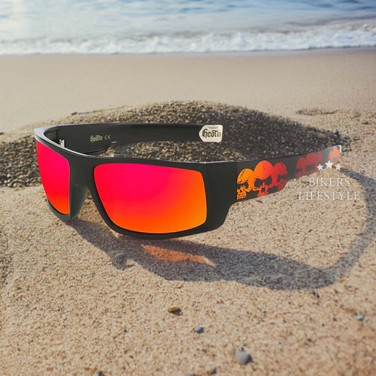 Lunettes de Soleil Homme Élégantes | Style Osseux Trendy et Protection Solaire - Foivo