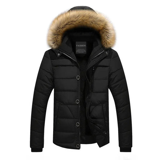 Manteau Hiver Douillet pour Hommes | Style Chic et Chaleur Extrême - Foivo
