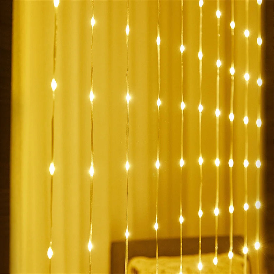 Lumière Cascade LED Intérieure ou Extérieure