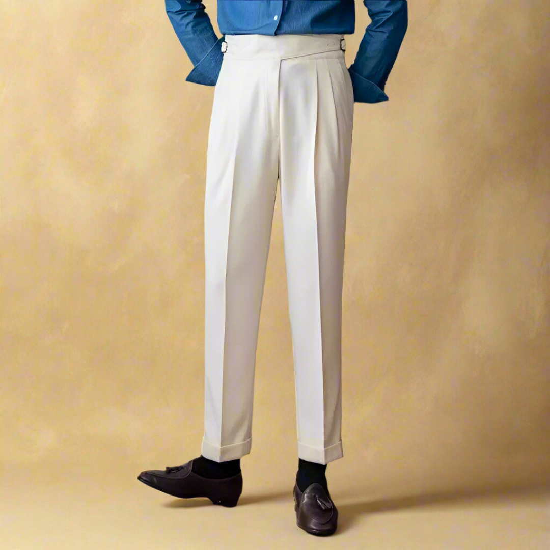 Pantalon Homme Slim Fit Élégant