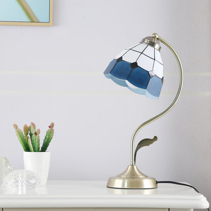 Lampe de Table Décorative en Verre avec Finition Luxe