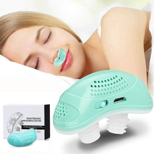 Appareil anti-ronflement portable Silencieux pour apnée du sommeil - Foivo