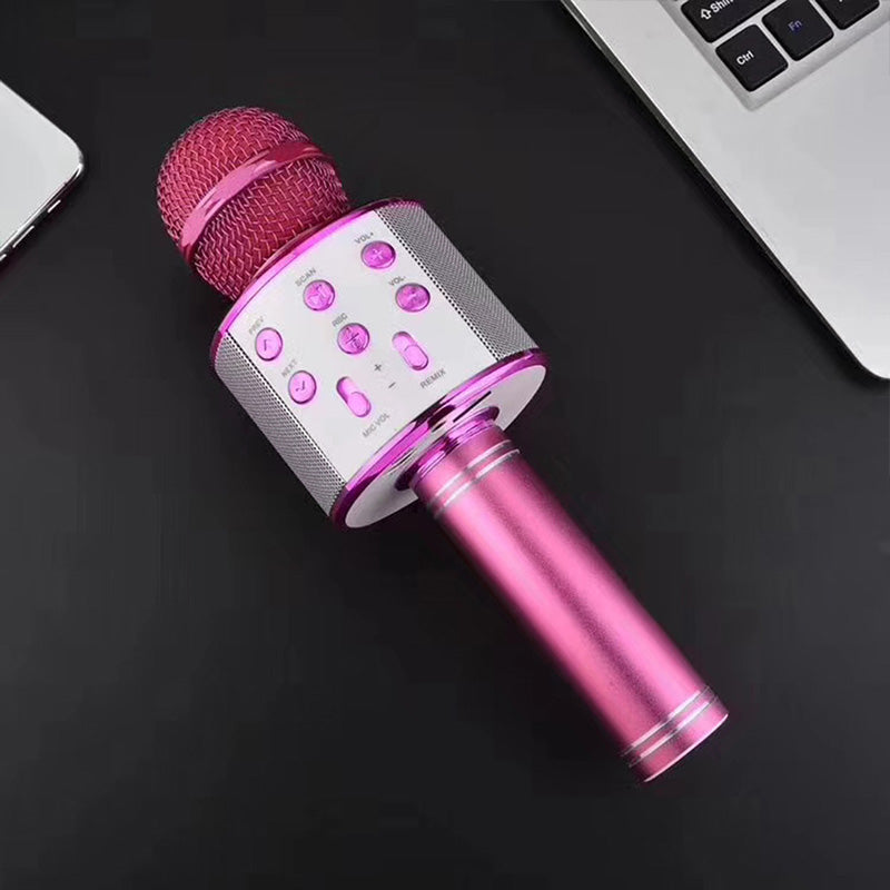 Microphone de Karaoké Portable Multifonctionnel 4