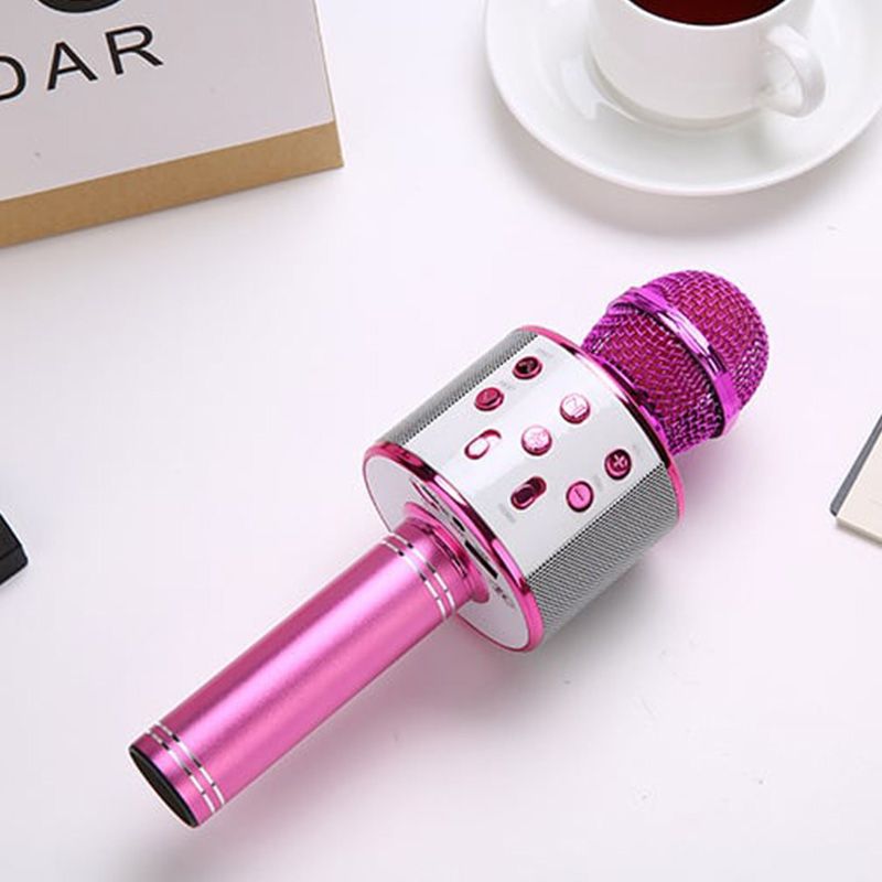Microphone de Karaoké Portable Multifonctionnel 6