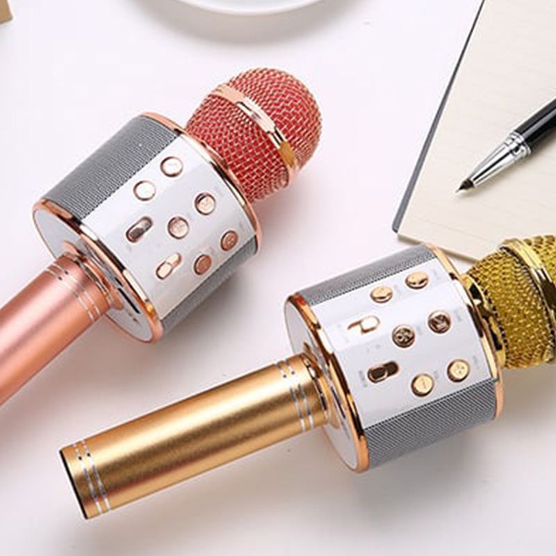 Microphone de Karaoké Portable Multifonctionnel 7