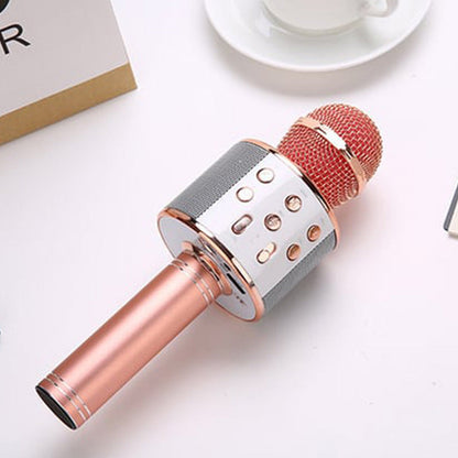 Microphone de Karaoké Portable Multifonctionnel 8