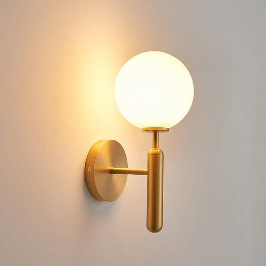 Lampe Élégante LED – Style Chic en Métal et Verre pour Maison - Foivo