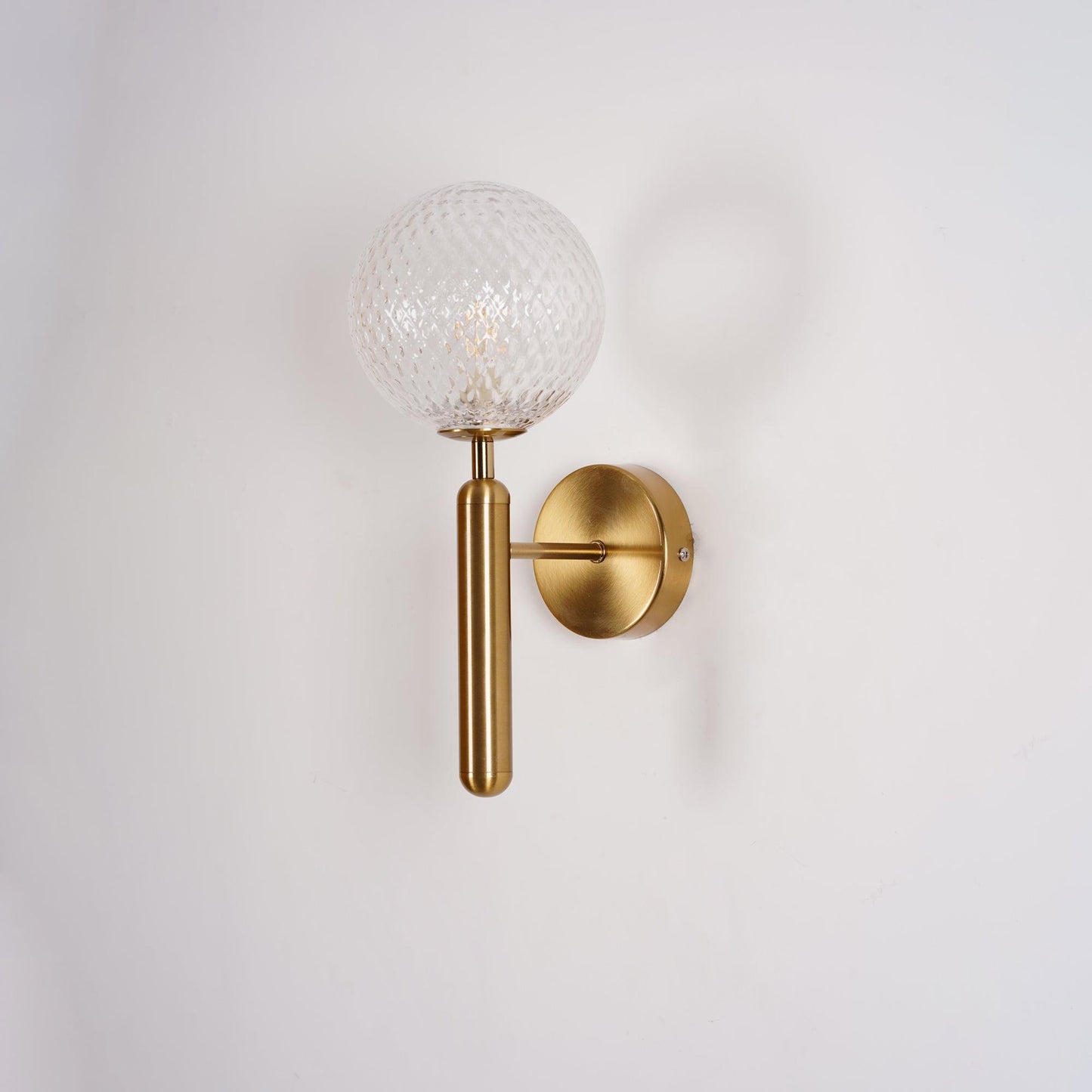 Lampe Élégante LED – Style Chic en Métal et Verre pour Maison