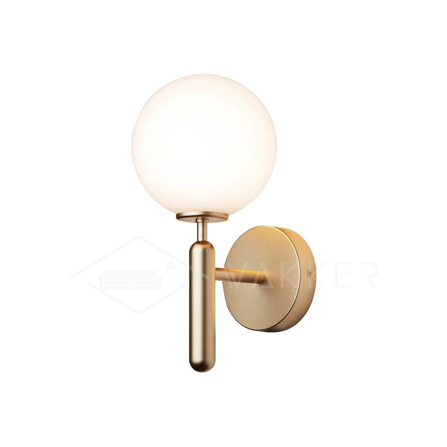 Lampe Élégante LED – Style Chic en Métal et Verre pour Maison