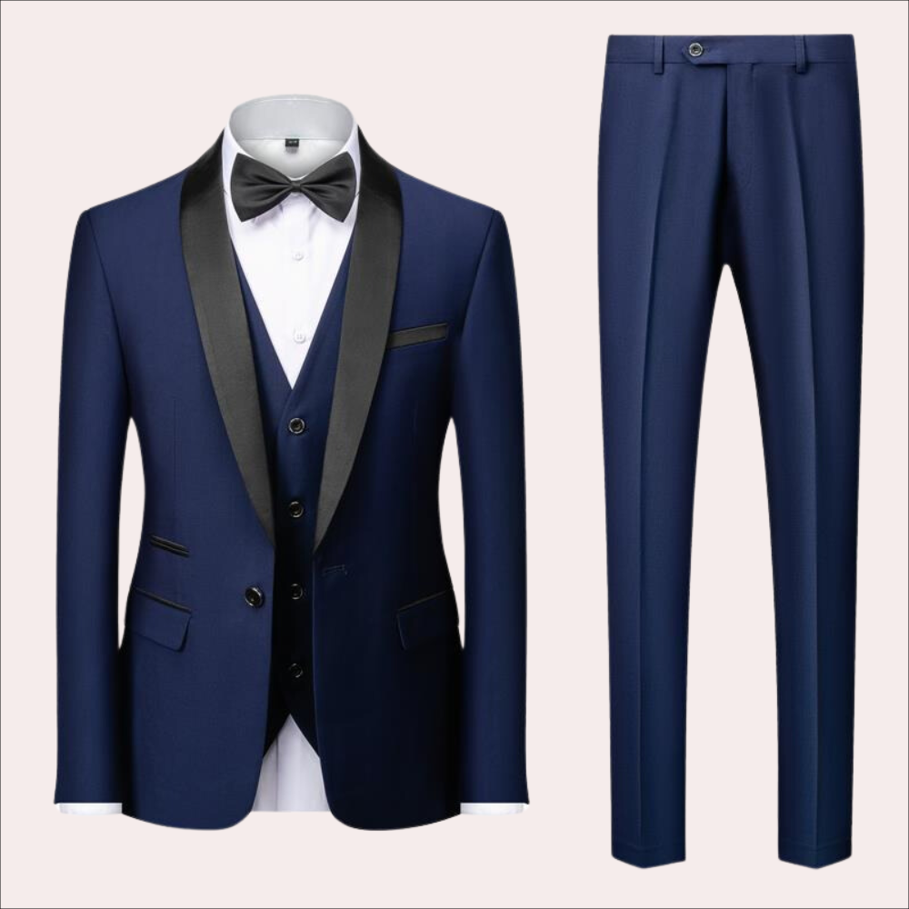 Costume Homme Élégant Taille Slim pour Cérémonies