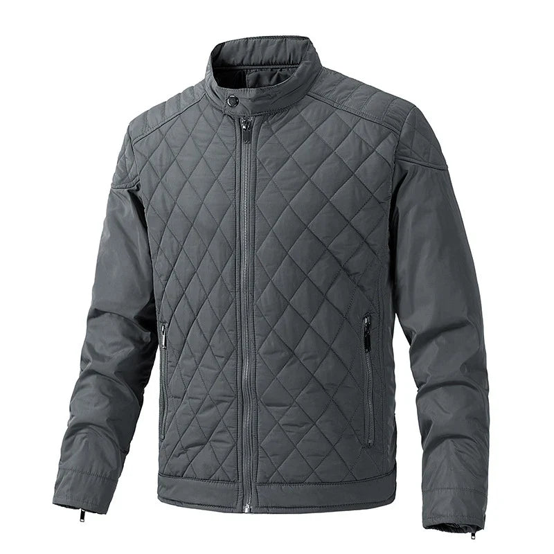 Veste Hiver Cuir Doublée Isolée pour Homme