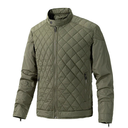 Veste Hiver Cuir Doublée Isolée pour Homme