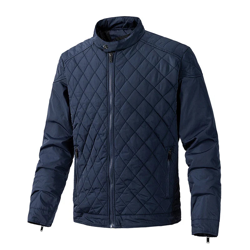 Veste Hiver Cuir Doublée Isolée pour Homme