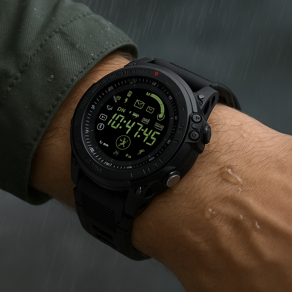 Montre de Chasse Étanche et Connectée - BlxckFR