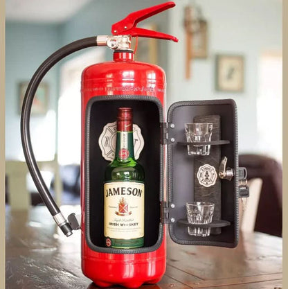 Mini-Bar Caché Design Extincteur Élégant 2
