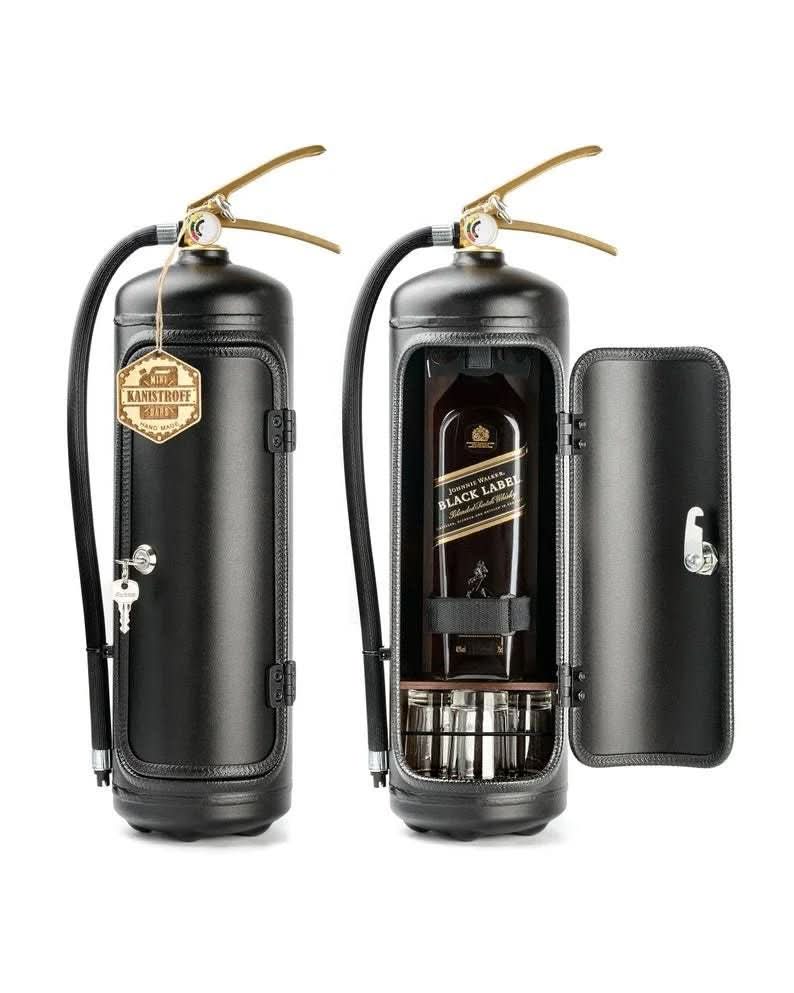 Mini-Bar Caché Design Extincteur Élégant 4