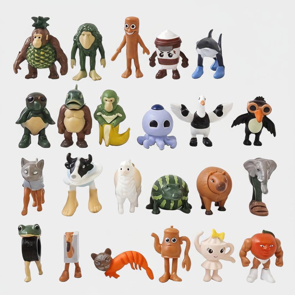 Boîte Cadeau Animaux Figurines Miniatures Collectibles - BlxckFR