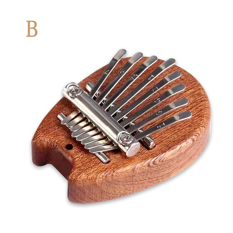 Mini Kalimba 8 Tons pour Débutants 12
