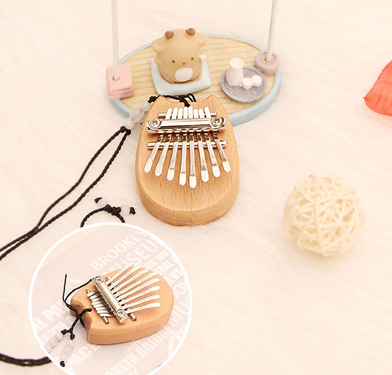 Mini Kalimba 8 Tons pour Débutants 2