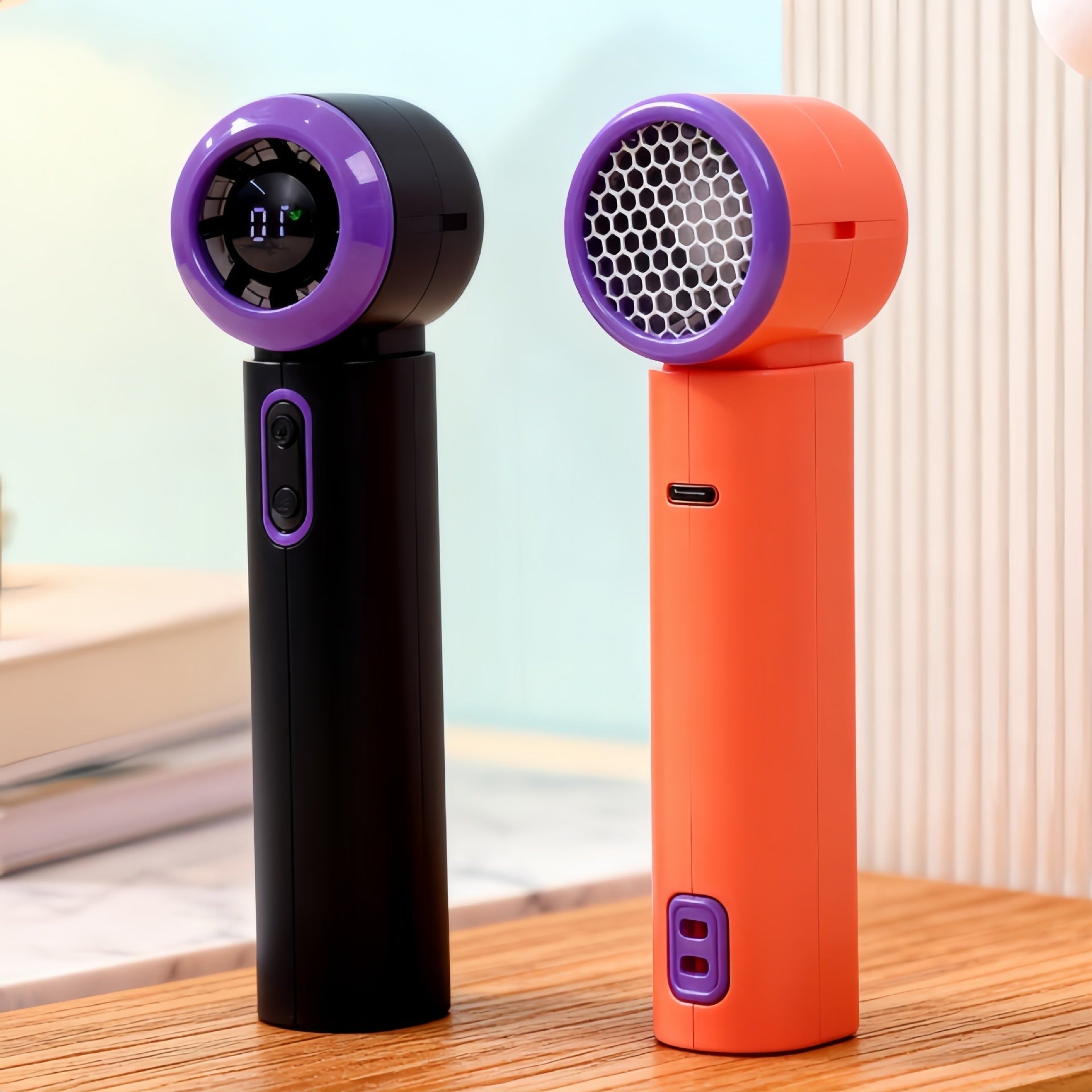 Mini Ventilateur Portable Femme Pratique 1