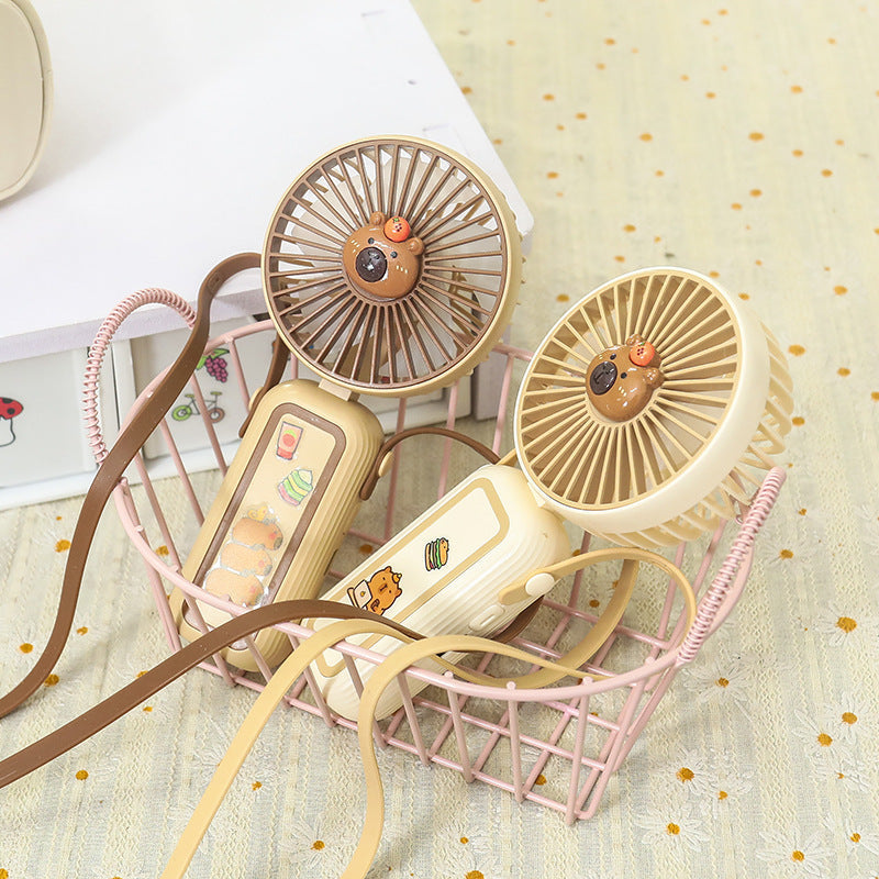Mini Ventilateur Portable Rechargeable au Design Animal Mignon 4