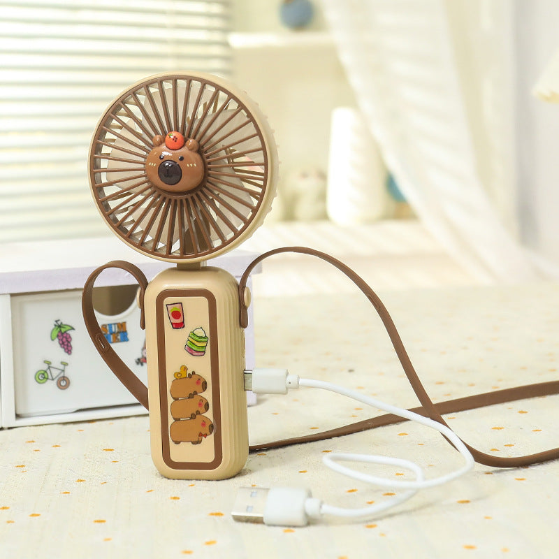 Mini Ventilateur Portable Rechargeable au Design Animal Mignon 5