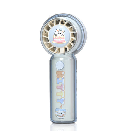 Mini Ventilateur Portable Unisexe Design Chat Silencieux 3