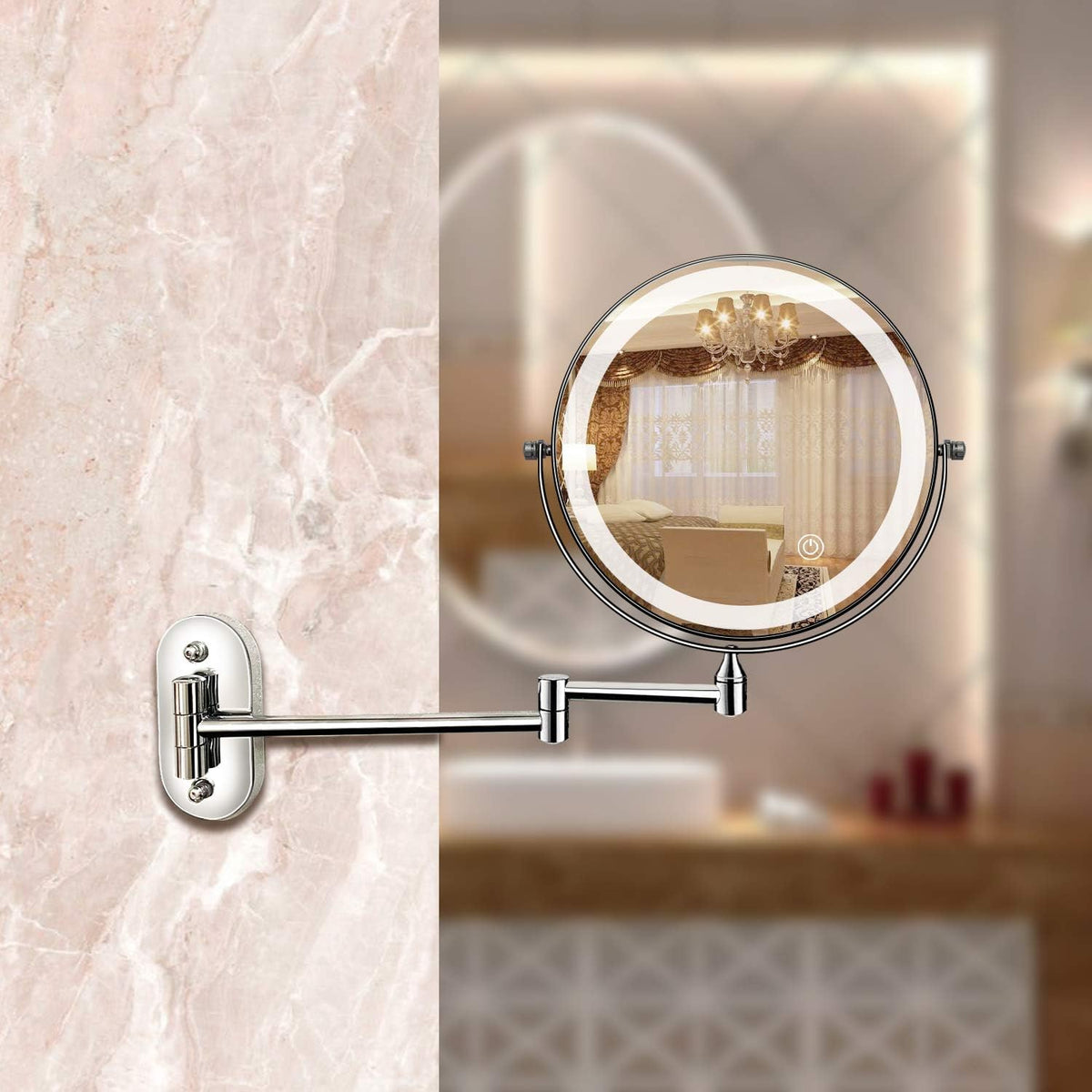 Miroir Grossissant LED Rechargeable 2