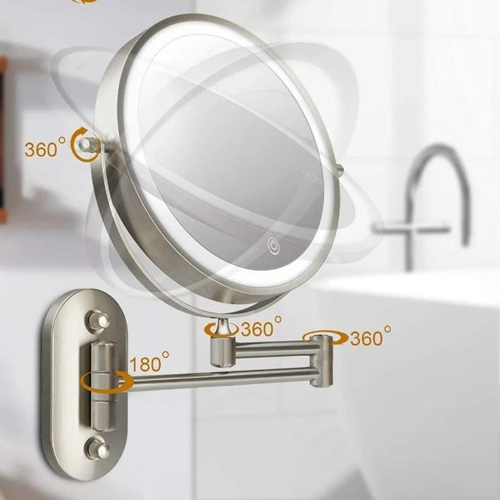 Miroir Grossissant LED Rechargeable 4