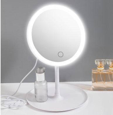 Miroir Maquillage Lumineux LED Tactile Compact pour Coiffeuse 3