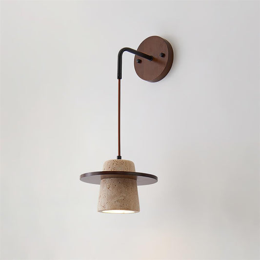 Lampe Murale Pierre Naturelle Décor Moderne - Foivo