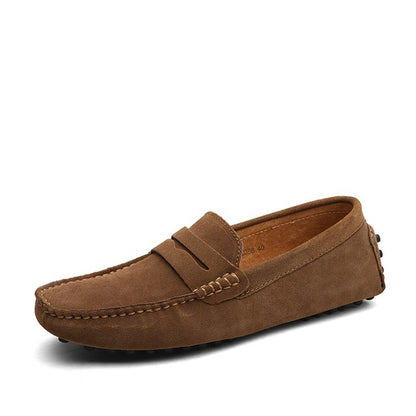 Chaussures de Conduite en Suede pour Homme