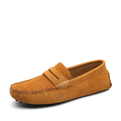 Chaussures de Conduite en Suede pour Homme