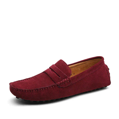Chaussures de Conduite en Suede pour Homme