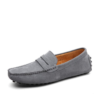 Chaussures de Conduite en Suede pour Homme