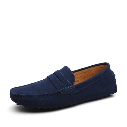 Chaussures de Conduite en Suede pour Homme