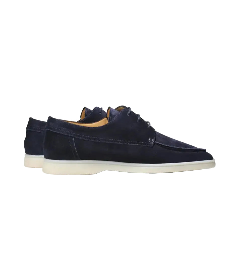 Mocassins Homme Cuir Classiques Lacets - Foivo