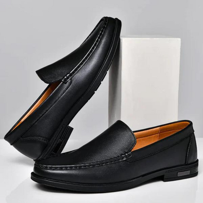 Mocassins pour hommes en cuir italien classique 4