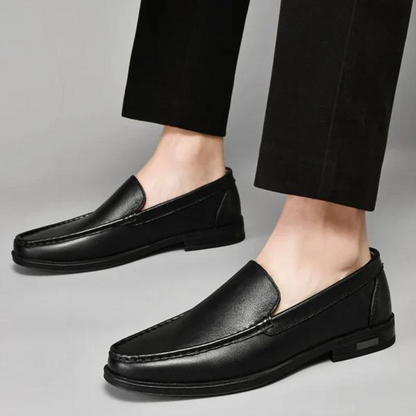 Mocassins pour hommes en cuir italien classique 5