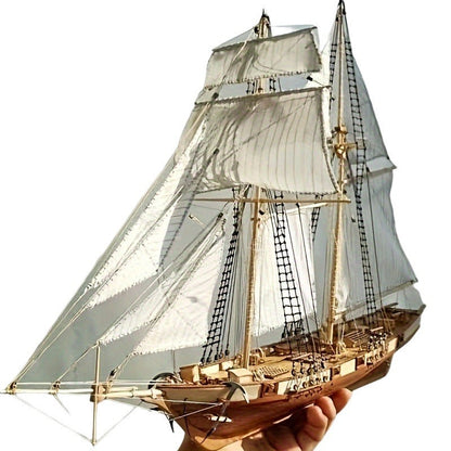Puzzle 3D Modèle Bateau à Voile Détailé Unisexe - Foivo