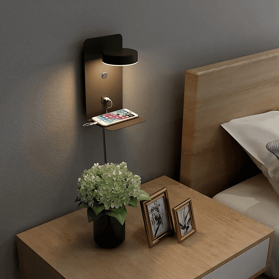 Lampe de Nuit Élégante | Lumière Douce et Rassurante - Foivo