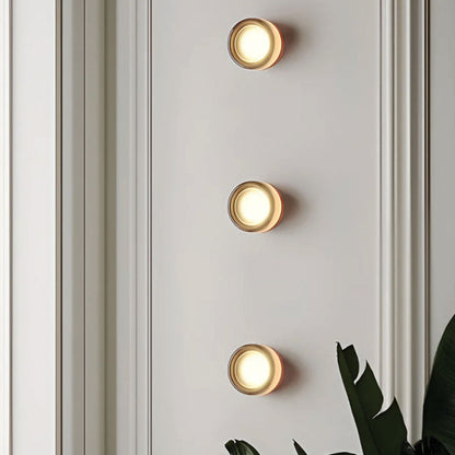 Lampe Murale Design Chic en Verre et Métal
