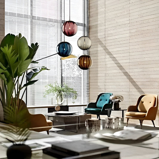 Lumière Suspendue - Pendentif Élégant LED pour Intérieur - BlxckFR