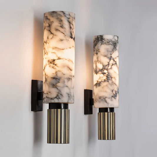 Lampe Murale Élégante en Marbre pour Salon et Hall - BlxckFR