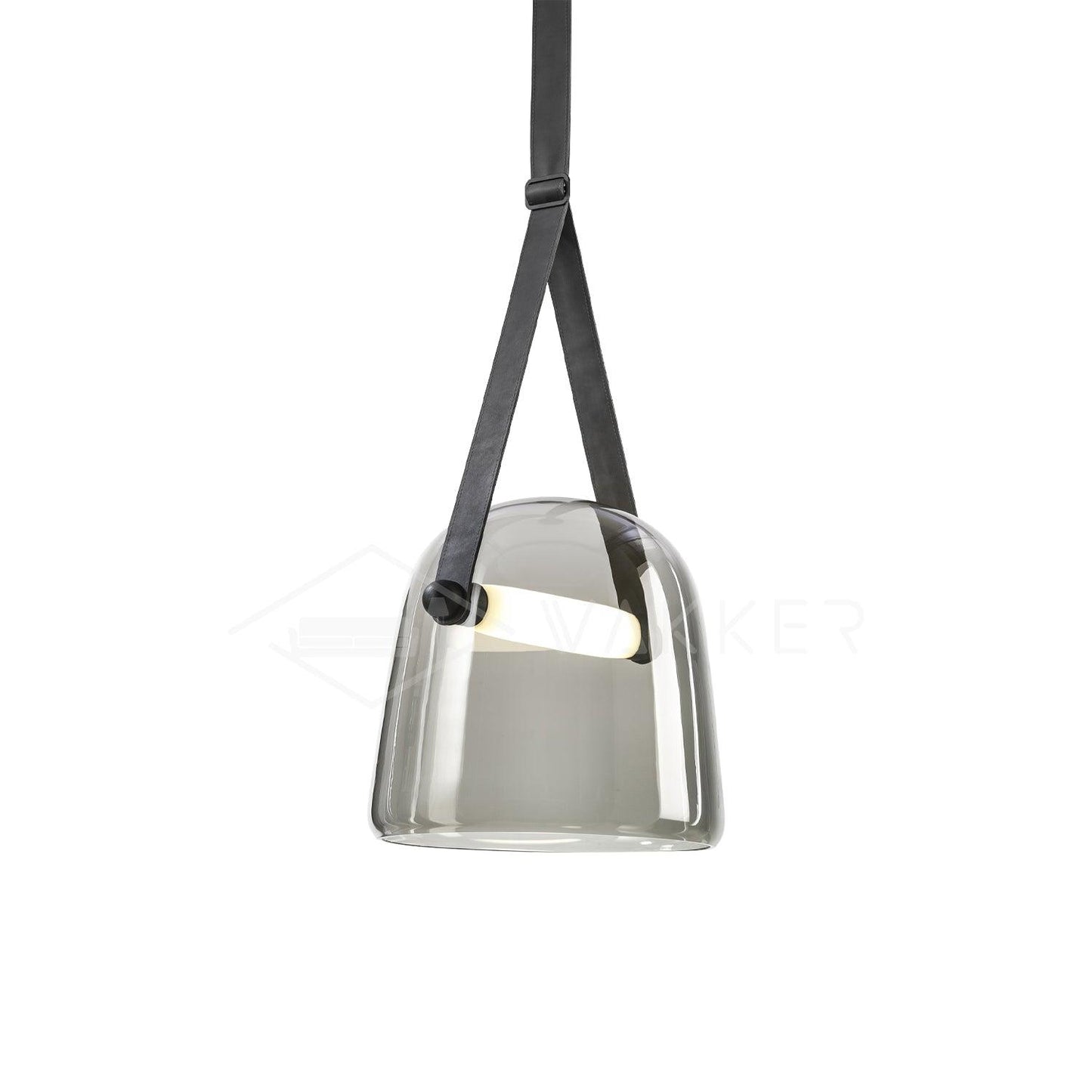 Luminaire Suspendu Élégant Verre Métal LED pour Intérieur