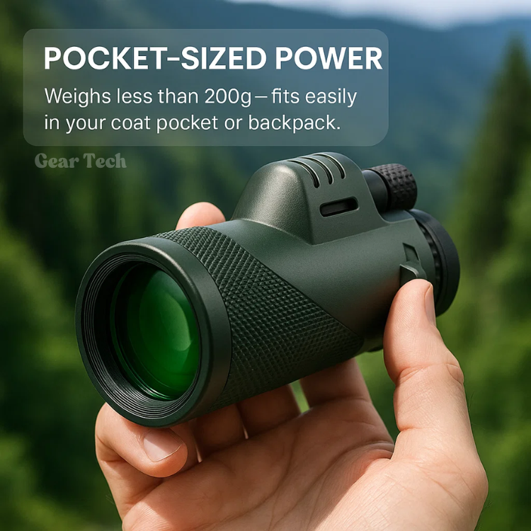 Monoculaire Compact Ultra-Zoom 600x pour Aventure 3