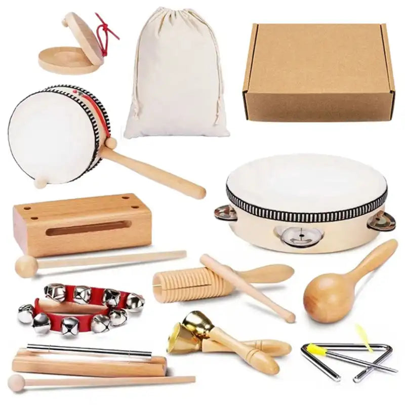 Instrument de Musique En Bois pour Bébés - BlxckFR
